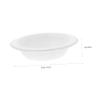 Disposable Cat Bowls, 20-Pack, White Paper view 2