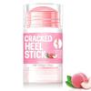 Smooth Steps Foot Therapy Balm Stick, Hydrating Foot Cream for Dry, Cracked Heels and Feet, Peach, 40 g (1-Pack) view 1