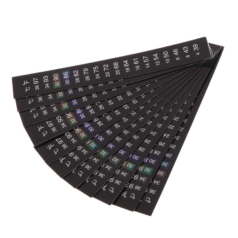 ASHLUYAK Thermometer Strips, Self-Adhesive