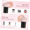 Mushroom Makeup Sponges, 4-Piece Set, ABS view 3