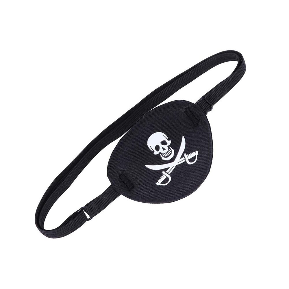 Adjustable Eye Patch for Dogs - Black