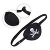 Adjustable Eye Patch for Dogs - Black view 2