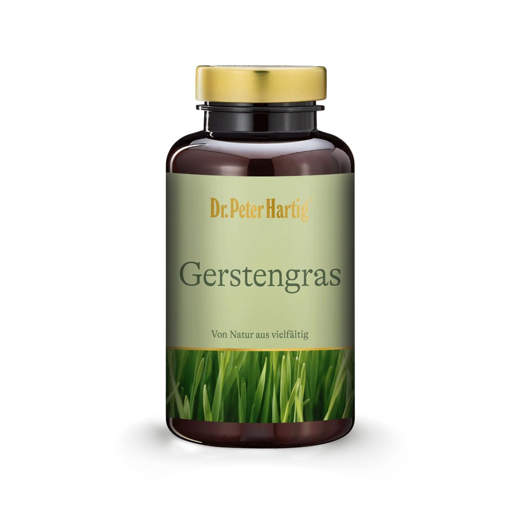 Dr. Peter Hartig Barley Grass, Vitamins and Minerals, 120 Capsules, 60-Day Supply, Vegan, Lactose-, Gluten- and Yeast-Free