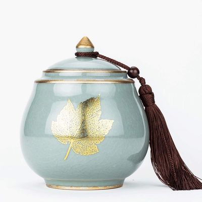 Handcrafted Ceramic Cremation Urn for Human and Pet Ashes, Color 3