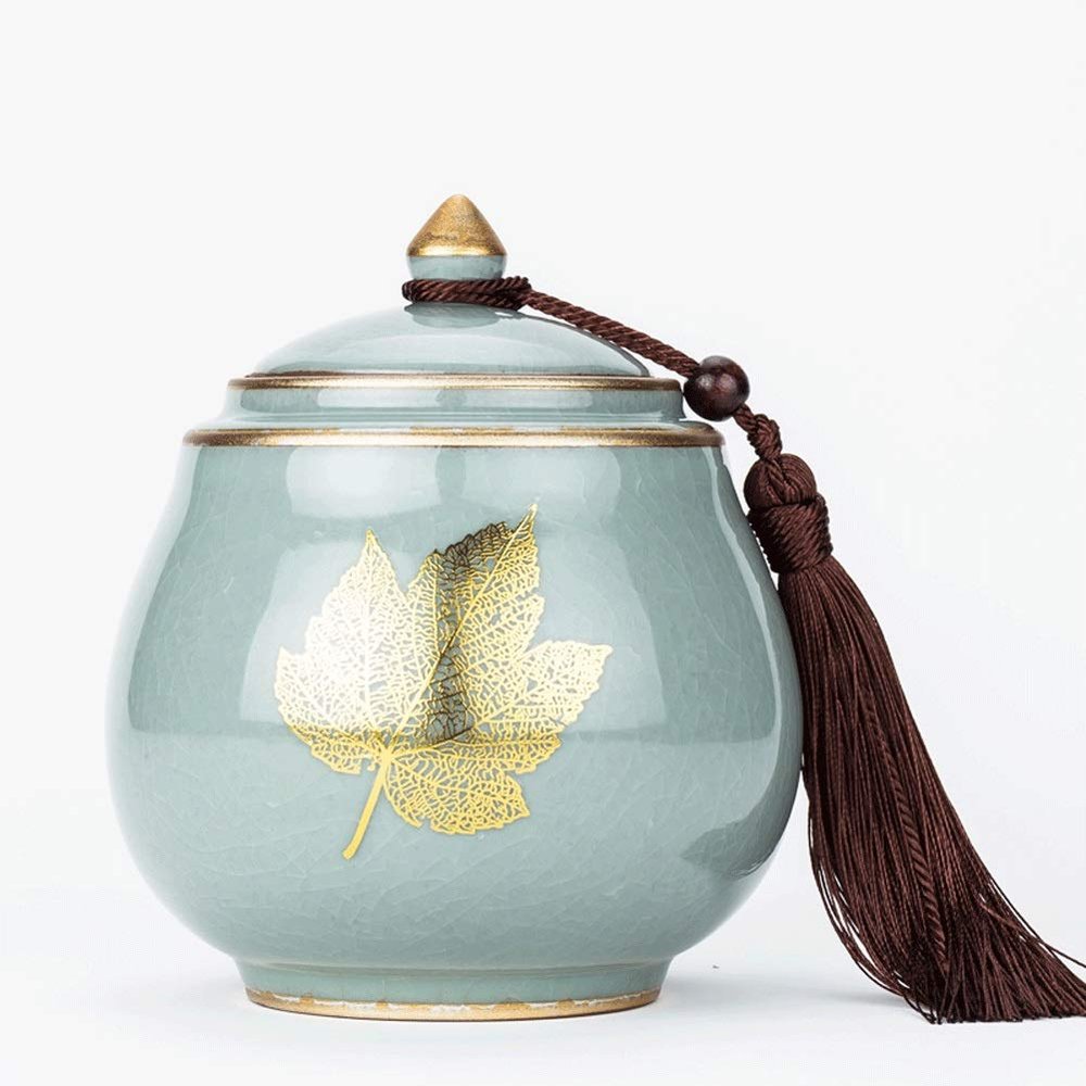 Handcrafted Ceramic Cremation Urn for Human and Pet Ashes, Color 3