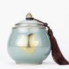 Handcrafted Ceramic Cremation Urn for Human and Pet Ashes, Color 3 view 1