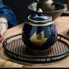 Handcrafted Ceramic Cremation Urn for Human and Pet Ashes, Color 3 view 3