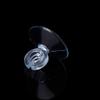 10 Transparent Aquarium Suction Cups with Clips, 3.1 cm view 3
