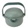 Qcwwy Portable Pet Feeder, Foldable Dog Food and Water Bowl for Travel, Green view 4