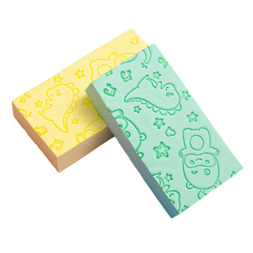 KAILIKETIY 2-Pack PVA Bath Sponges for Adults, Lightweight Shower Exfoliating Sponges for Removing Dead Skin, Travel
