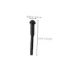 HEALEEP 5-Piece Black Rubber Stoppers for Scissors with Noise Reduction, Suitable for Pet and Hair Scissors view 2