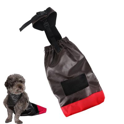 Drag Bag for Disabled Dogs, Wheelchair for Paralyzed Cats, Washable, for All Breeds, with Flexible Shoulder Strap for Daily Walks