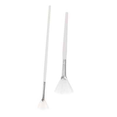 KAILIKETIY Facial Mask Brushes, 2-Pack, Nylon, Wooden Handles