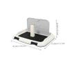 Abaodam Dog Toilet, Non-Slip Durable Plastic, Indoor Puppy Training Tray for Small and Medium Dogs view 2