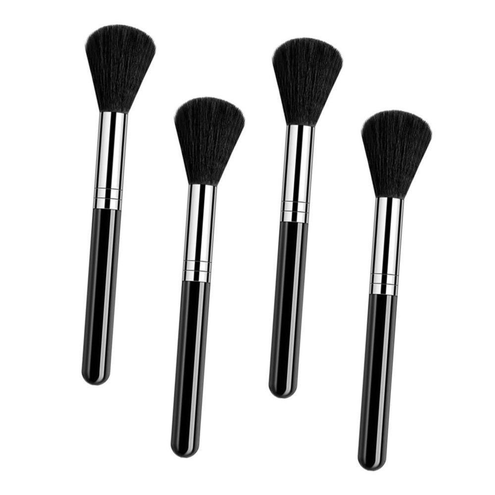 CTIRCHIU 4-Piece Nail Dust Brushes with Long Handles