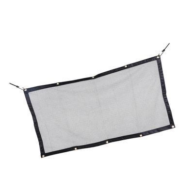 Milisten Foldable Dog Car Safety Barrier, Breathable Fabric, Metal and Plastic, Black, Random Color