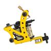 Homoyoyo Portable Professional Iron Tattoo Machine with 10 Coils, Yellow Liner view 1
