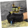 Homoyoyo Portable Professional Iron Tattoo Machine with 10 Coils, Yellow Liner view 4