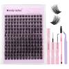 WENDY LASHES Lash Extensions Set with Bond & Seal, Tweezers and Brush view 1