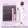 WENDY LASHES Lash Extensions Set with Bond & Seal, Tweezers and Brush view 2