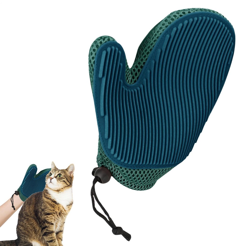 Pet Grooming Gloves for Hair Removal