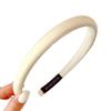 Blausky Satin Headband for Women, Beige view 1