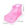 PVC Foot Bath Boots, Pink, Small Size up to 42, 1 Pair view 2