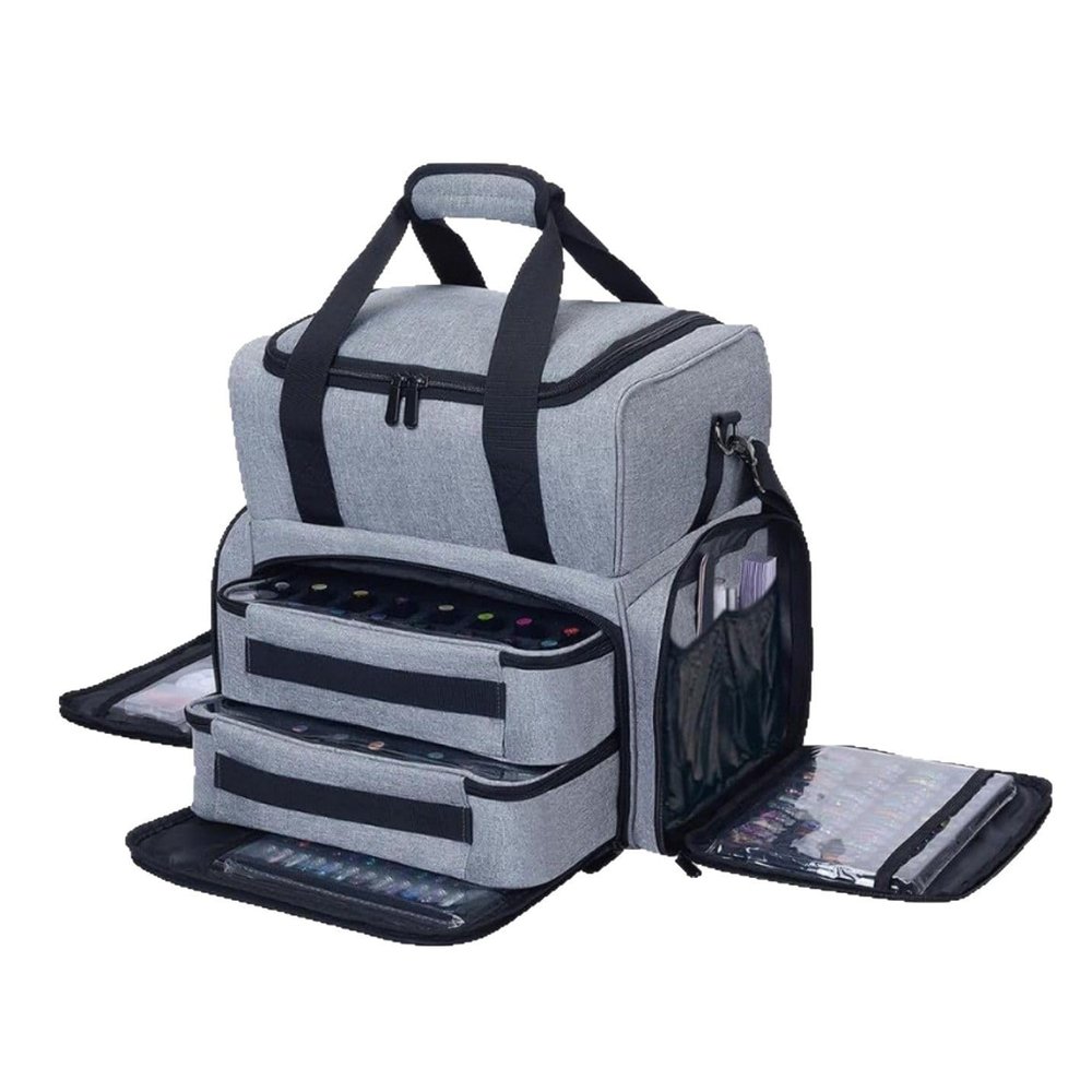 Professional Tattoo Supply Organizer Bag, Gray