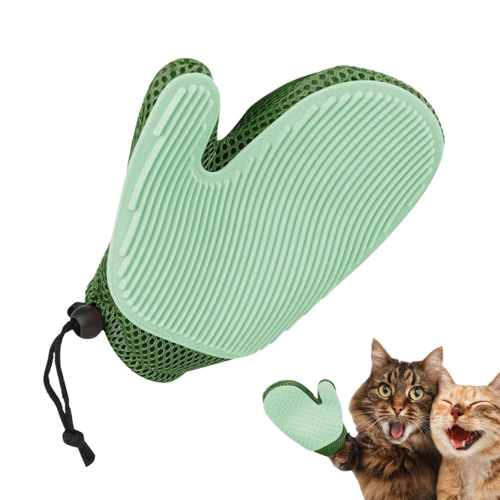Pet Hair Removal Gloves for Dog Bathing