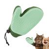 Pet Hair Removal Gloves for Dog Bathing view 1