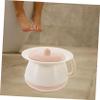 Children's Bedpan with Lid, PP, for Home and Travel view 4