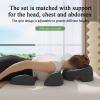 Massage Headrest, Face-Down Pillow, Adjustable Firmness, Soft Cotton, Breathable Fabric, Ergonomic Support, Lightweight and Portable, Foam, for Men and Women, Home view 3