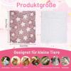 2-Pack Plush Beds for Small Animals, 12.6 x 9.8 in, Guinea Pig Beds view 2