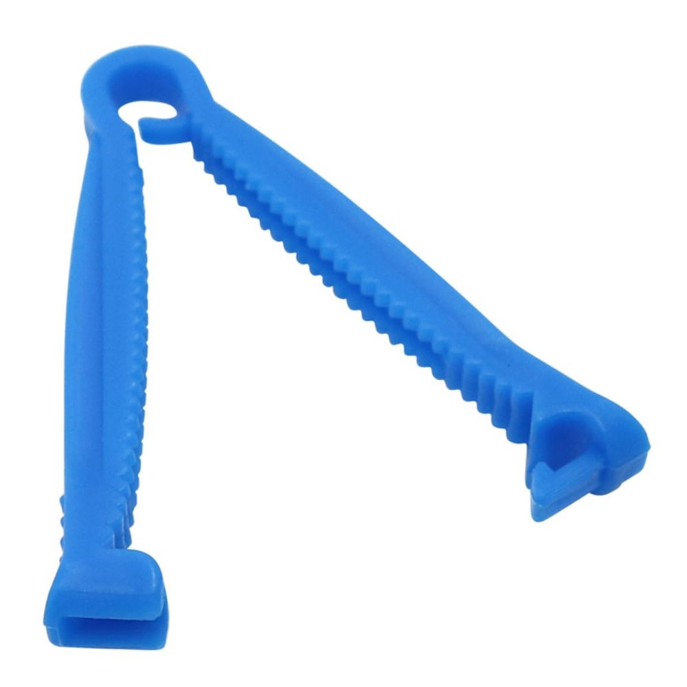 JUMPLAWN Plastic Umbilical Cord Clamp for Herds - 100 Pack