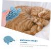 VICASKY Cat Massage Brush for Grooming and Hair Removal view 4