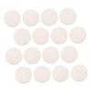 White Round Cellulose Sponges, 40 Pieces, for Facial Cleansing and Makeup view 1