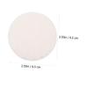 White Round Cellulose Sponges, 40 Pieces, for Facial Cleansing and Makeup view 2