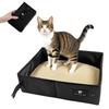 Foldable Travel Cat Litter Box, 45 x 36.5 x 12.5 cm view 1