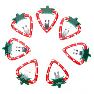 BESPORTBLE 15-Piece Metal Strawberry Hair Clips for Little Girls