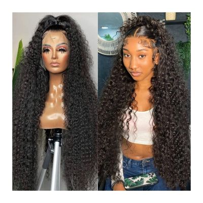 Women's Deep Wave Glueless 360 Lace Front Wig, Brazilian Remy Human Hair
