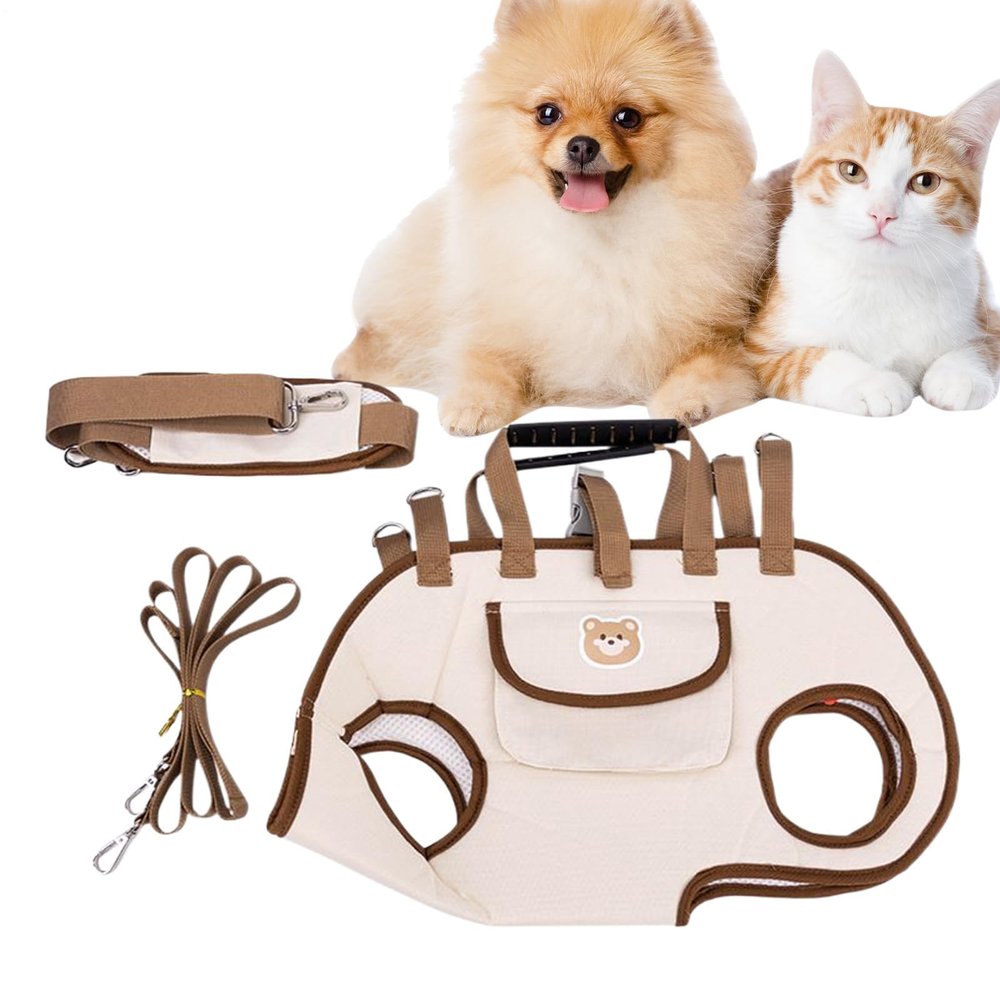 Travel Carrier Bag, Waterproof Cat Carrier with Shoulder Strap