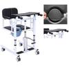 Patient Lift Chair, Portable Transfer Wheelchair with 180° Split Seat view 1