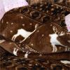 Wheelchair Blanket, Lightweight Double-Sided Velvety Warm Blanket with Pockets view 4
