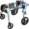 Aluminum Dog Wheelchair, 4-Wheel Mobility Cart for Small Breeds view 1