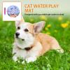 ycezw Water Mat for Cats - Round Water Play Mat view 2