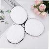 Reusable Facial Cleansing Pads, 3-Pack, Microfiber, White view 3