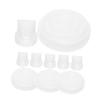 SAFIGLE Silicone Flange for Breast Pumps, Washable Replacement Flange, Silicone Membrane Replacement Part, Flexible Flange, Leak-Proof Silicone Flange Insert view 1