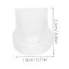 SAFIGLE Silicone Flange for Breast Pumps, Washable Replacement Flange, Silicone Membrane Replacement Part, Flexible Flange, Leak-Proof Silicone Flange Insert view 2