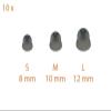 SmartEAR Hearing Aid Domes, 8 mm view 3