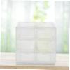 GANAZONO Transparent Acrylic Organizer for Contact Lenses, Cosmetics, and Miscellaneous Items view 3
